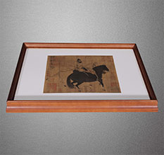 五峰书画装裱配框服务案例